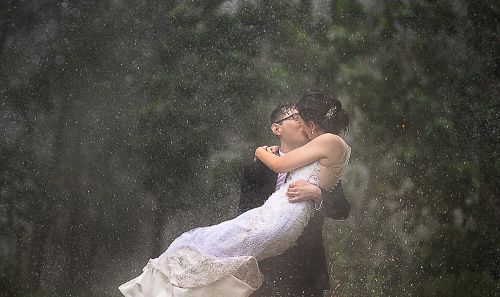 Sin Cheng and Serene Prewedding in Singapore, Coney Island