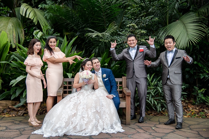 Group Fun Shoot at Botanic Gardens Singapore