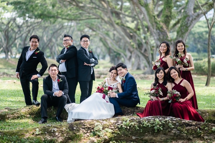 Bridal Party Outdoor shoot