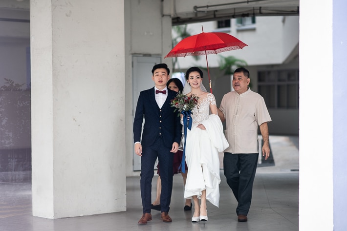 Bridal sendoff