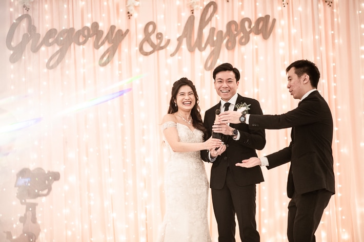 Champagne Popping at Fullerton Hotel Singapore