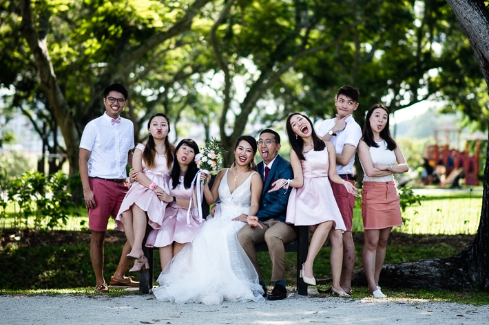Bridal Party Shoot Singapore