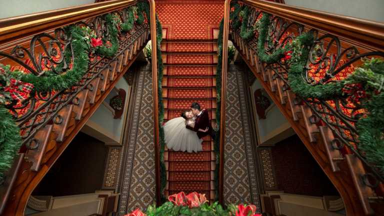 Prewedding inside Werribee Mansion